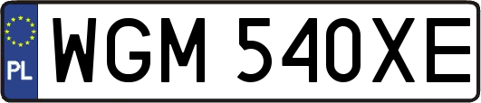 WGM540XE