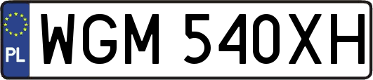 WGM540XH