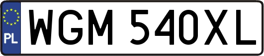 WGM540XL