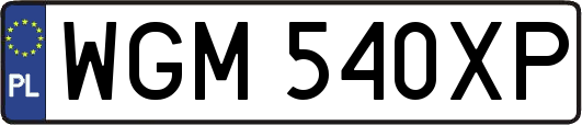 WGM540XP