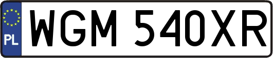 WGM540XR