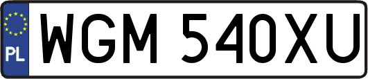 WGM540XU