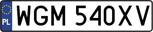 WGM540XV