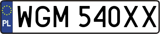 WGM540XX