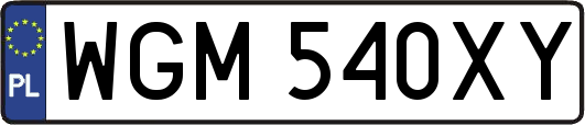 WGM540XY