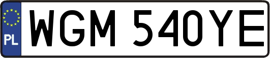 WGM540YE