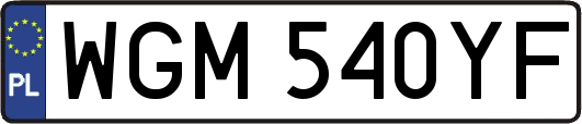 WGM540YF