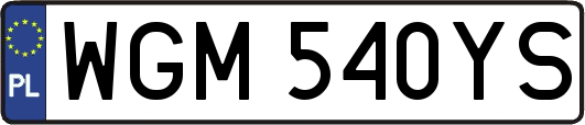 WGM540YS
