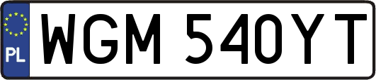 WGM540YT
