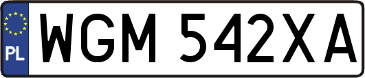 WGM542XA