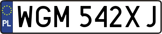 WGM542XJ