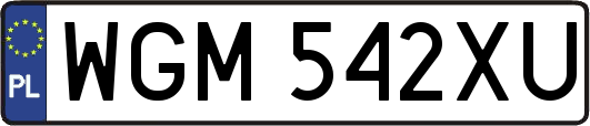 WGM542XU