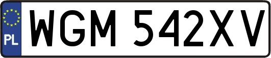 WGM542XV