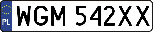 WGM542XX