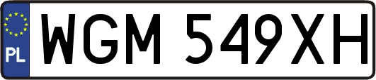 WGM549XH