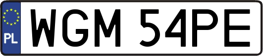WGM54PE