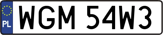 WGM54W3