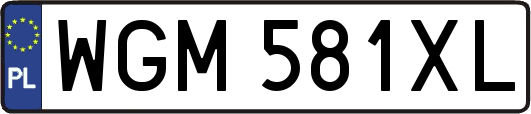 WGM581XL