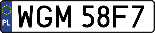 WGM58F7