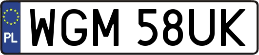 WGM58UK