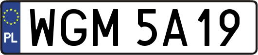 WGM5A19