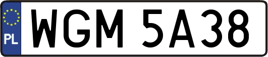 WGM5A38