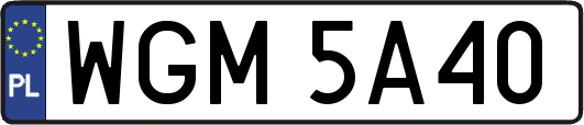 WGM5A40