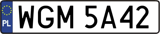 WGM5A42