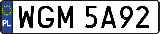 WGM5A92