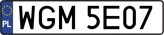 WGM5E07