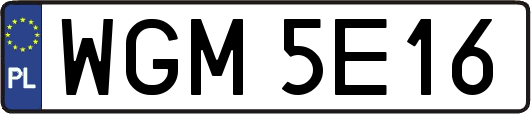WGM5E16