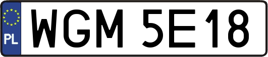 WGM5E18