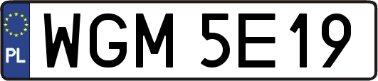 WGM5E19