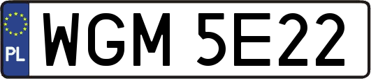 WGM5E22