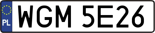 WGM5E26