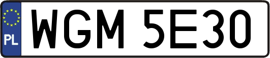 WGM5E30