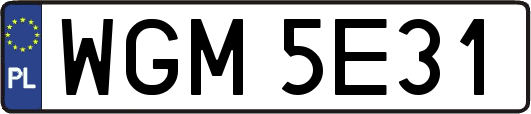 WGM5E31