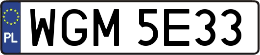 WGM5E33