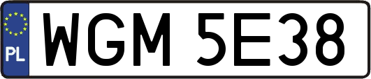 WGM5E38