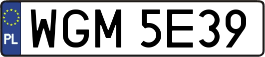 WGM5E39