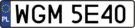 WGM5E40