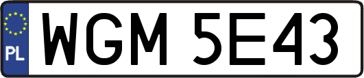 WGM5E43