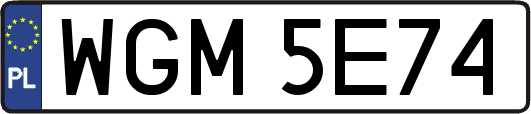 WGM5E74