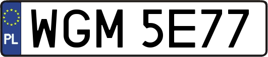 WGM5E77