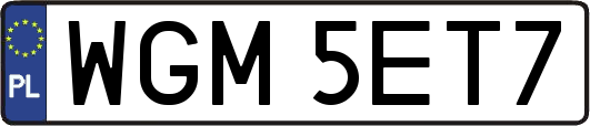 WGM5ET7