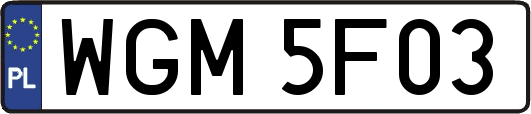 WGM5F03