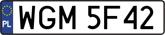 WGM5F42