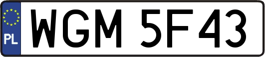 WGM5F43