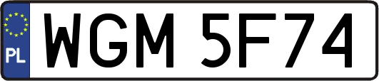 WGM5F74