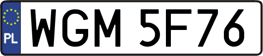 WGM5F76